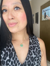 Load image into Gallery viewer, 18K TRANSLUCENT &quot;PI&quot; JADE PENDANT
