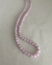 Load image into Gallery viewer, NATURAL PINK JADEITE JADE BEADS NECKLACE
