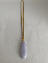 Load image into Gallery viewer, 18K LAVENDER JADEITE JADE PENDANT
