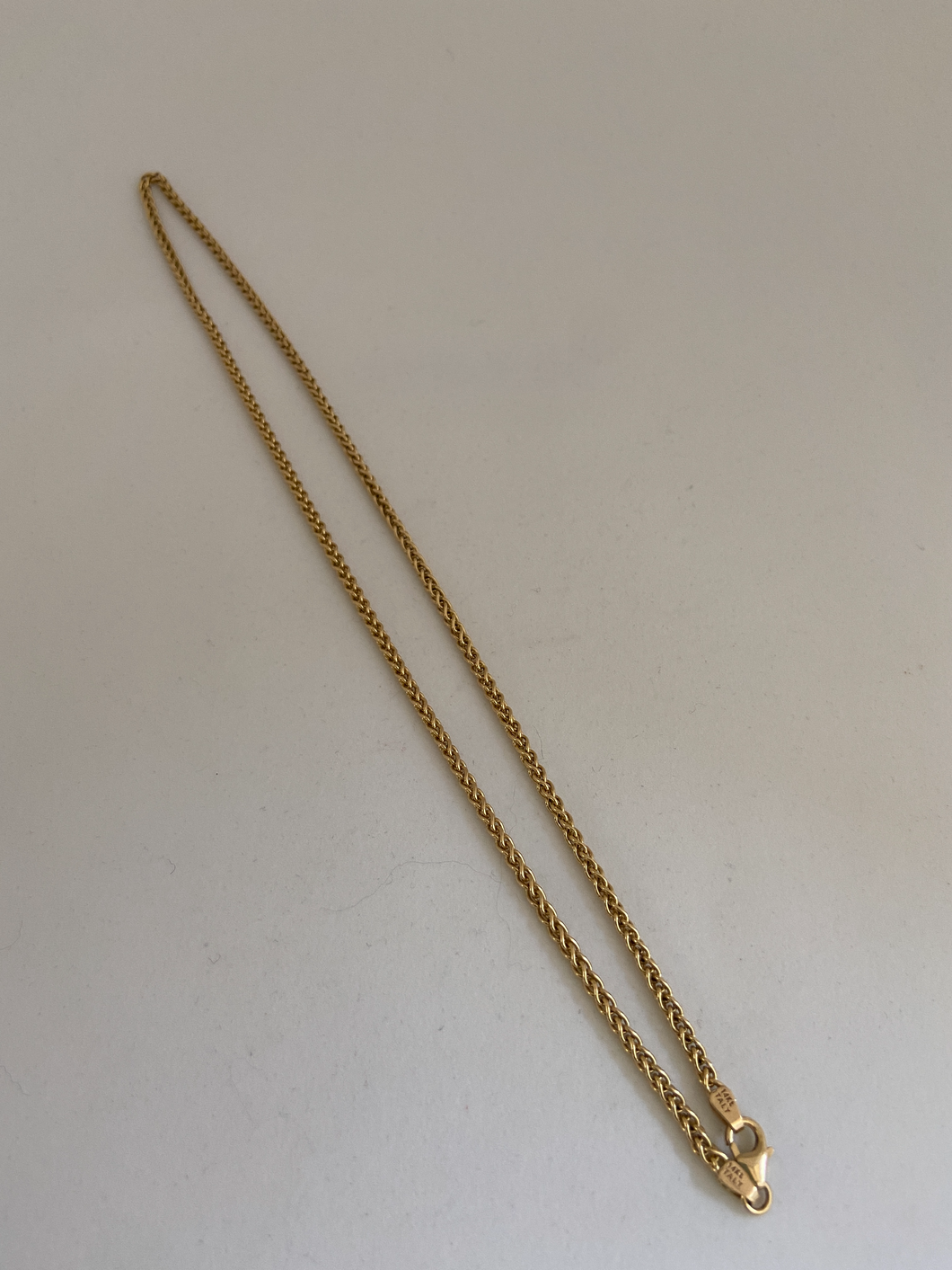 14K SOLID GOLD 18