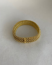 Load image into Gallery viewer, 14KT YELLOW MESH 15MM BRACELET
