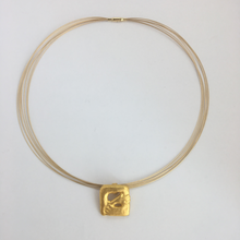 Load image into Gallery viewer, 24K SMALL &quot; LEISURE DAYS&quot; GOLD PENDANT
