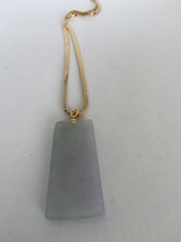 Load image into Gallery viewer, 18K LIGHT LAVENDER JADE PENDANT
