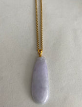 Load image into Gallery viewer, 18K LAVENDER JADEITE JADE PENDANT
