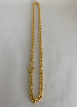 Load image into Gallery viewer, 18KT YELLOW OVAL LINK NECKLACE
