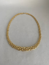 Load image into Gallery viewer, 14KT BYZANTINE STYLE GRADUATED NECKLACE
