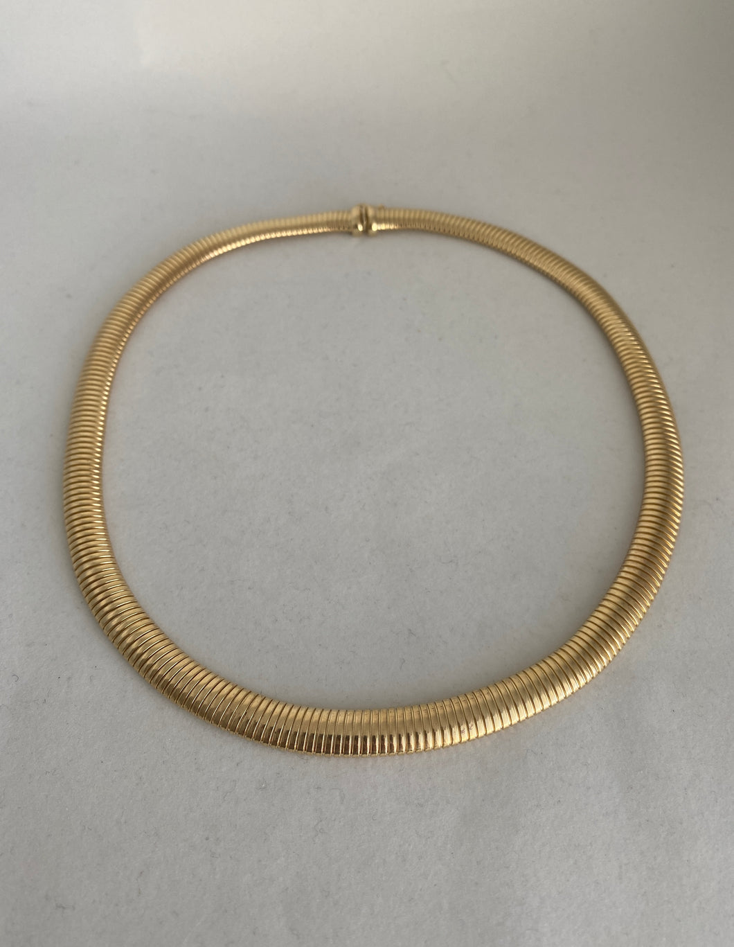 14K DOME NECKLACE