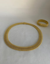 Load image into Gallery viewer, 14K HAND WOVEN ITALIAN GOLD NECKLACE
