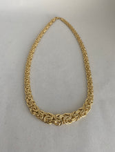 Load image into Gallery viewer, 14KT BYZANTINE STYLE GRADUATED NECKLACE
