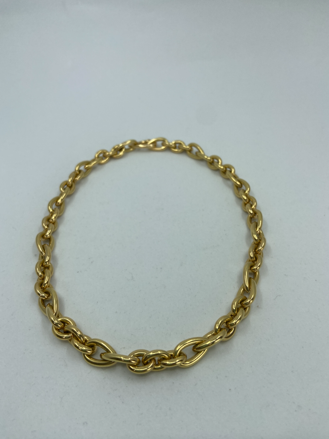 18K GOLD LINK NECKLACE