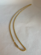 Load image into Gallery viewer, 24&quot;  14K SOLID GOLD CABLE CHAIN
