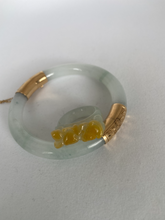 Load image into Gallery viewer, CARVED YELLOW JADE RING
